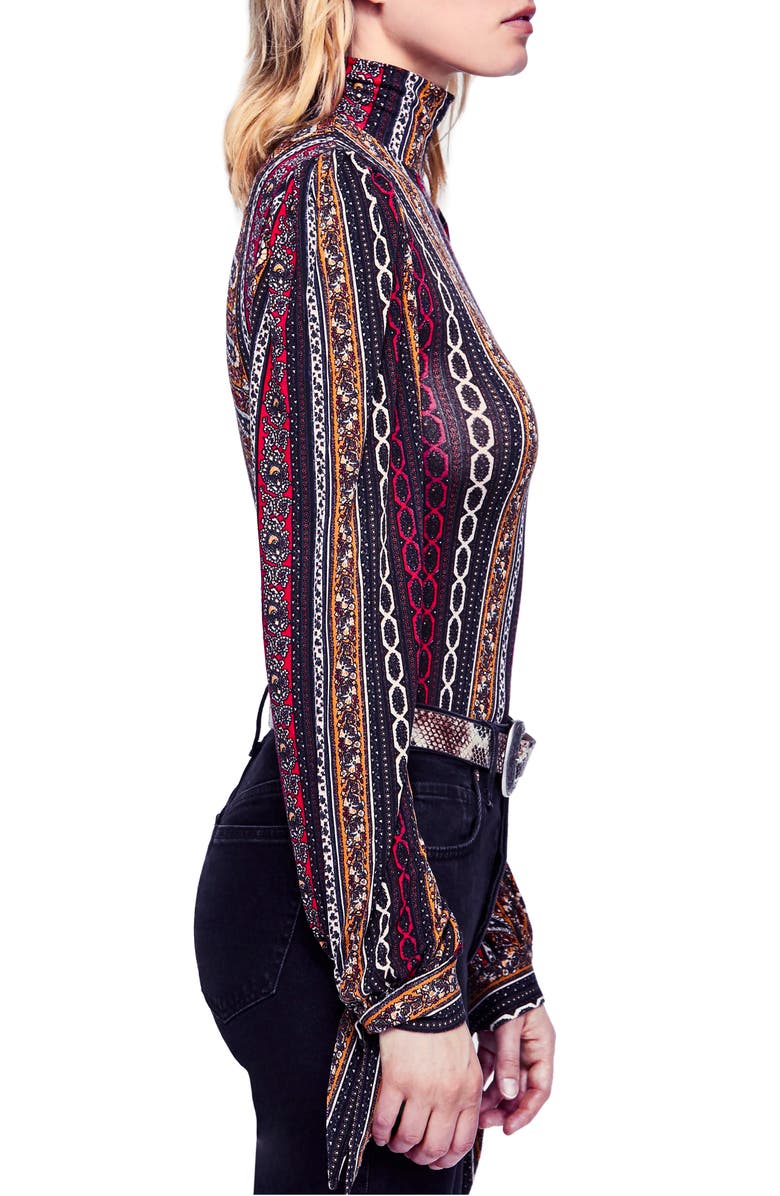 Free People Donatella Turtleneck Top, Alternate, color, 