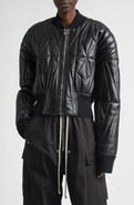 Moncler x Rick Owens Geocamo Leather Bomber Jacket