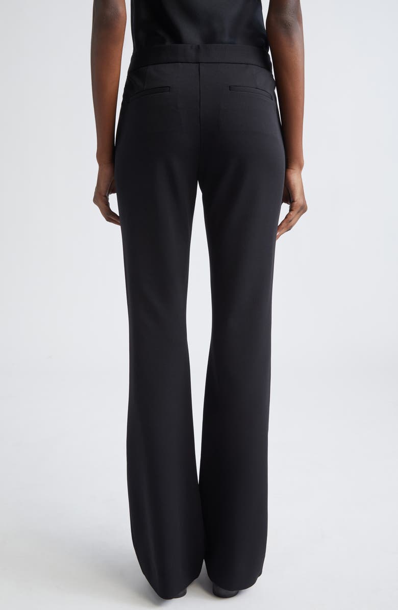 Lafayette 148 New York Waldorf Flare Pants, Alternate, color, Black