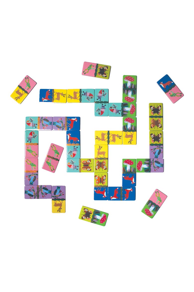 Giant Shiny Forest Dominoes, Alternate, color, NO COLOR