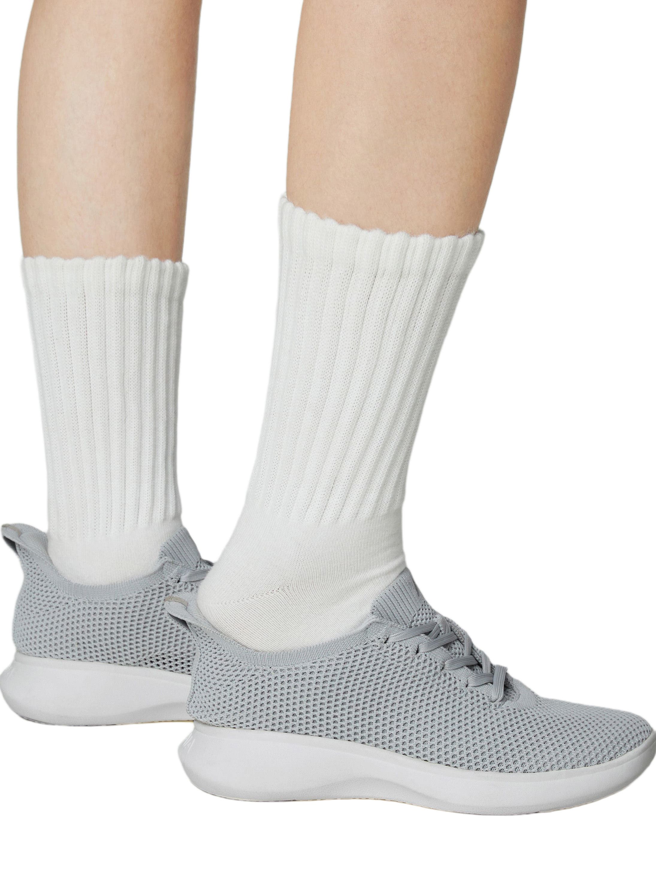 VIVAIA Unisex Sneaker Sliders (Hands Free) - Mesh, Alternate, color, Light Grey