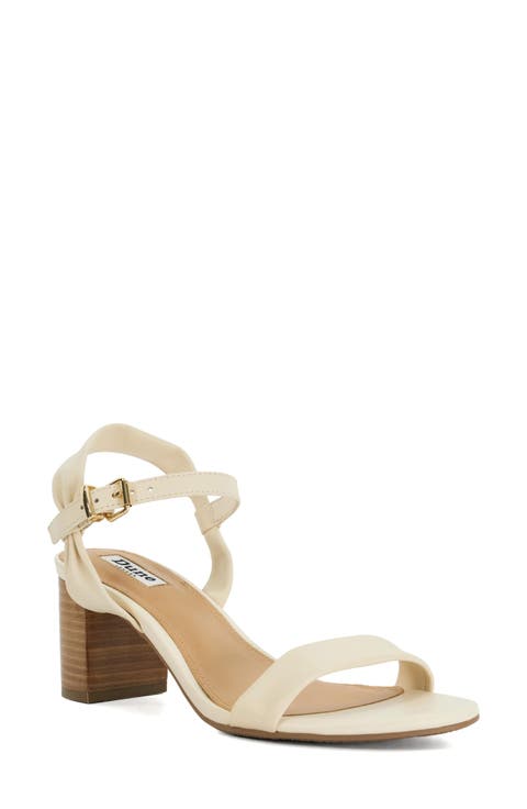 パンプス mound cream Pointed-toe satin mule wrap pumps in cream