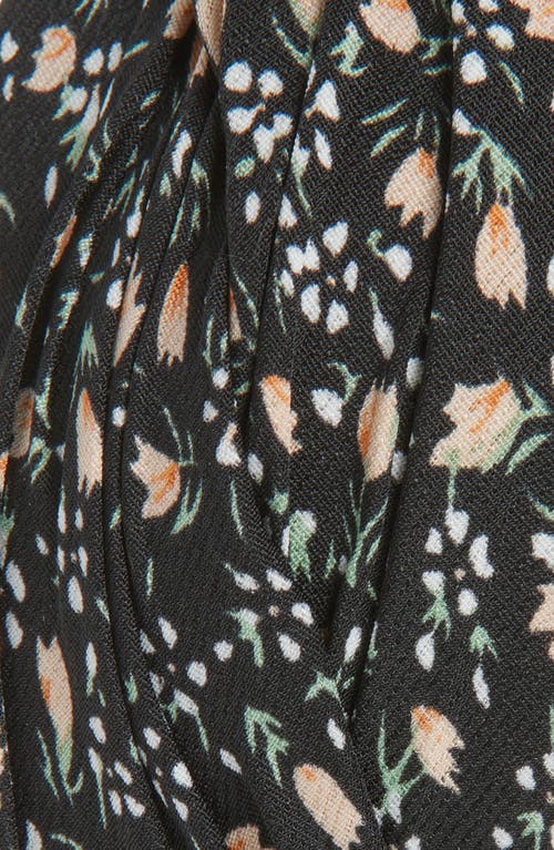 Tasha Floral Pleated Headband