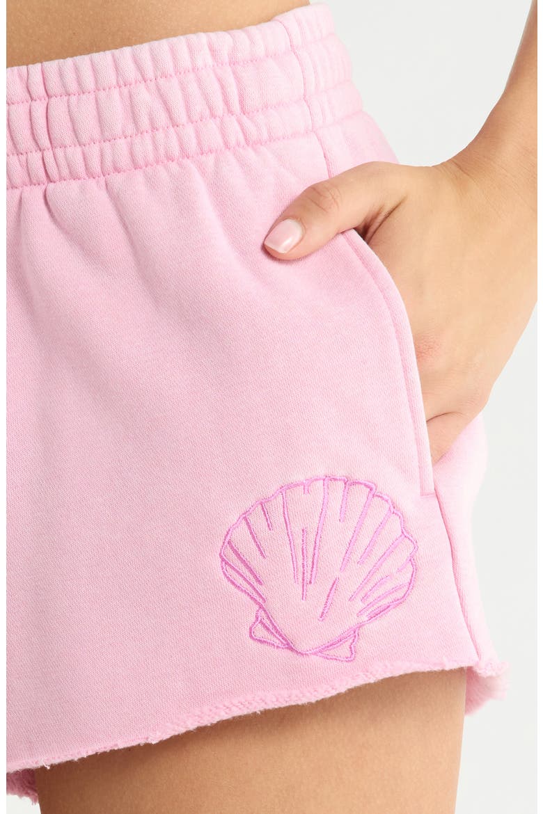 Seashell Shorts, Alternate, color, PINK