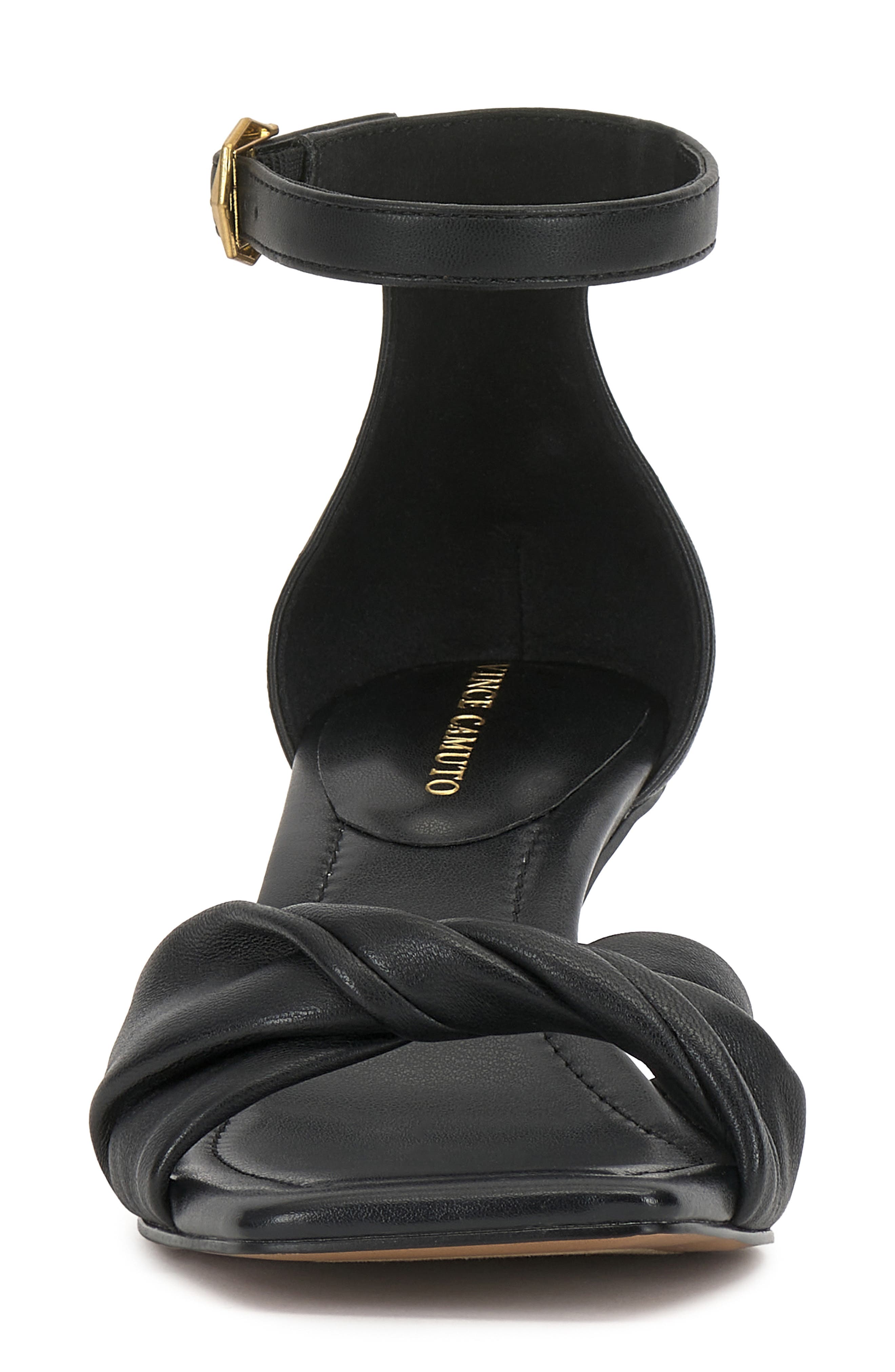 Vince Camuto Verenna Sandal, Alternate, color, Black Soft Nappa Silk