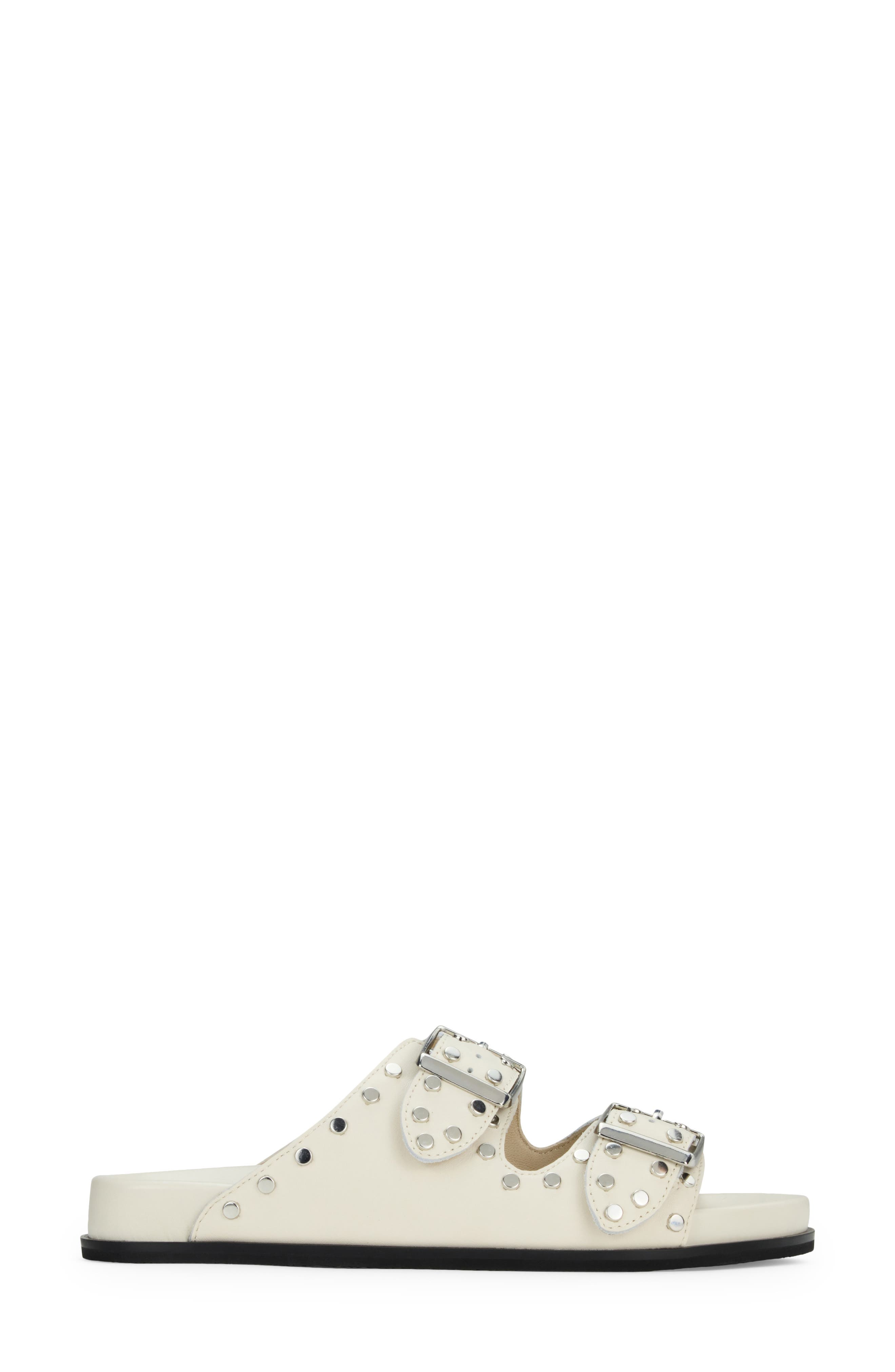 Maya Slide Sandal, Alternate, color, CREAM