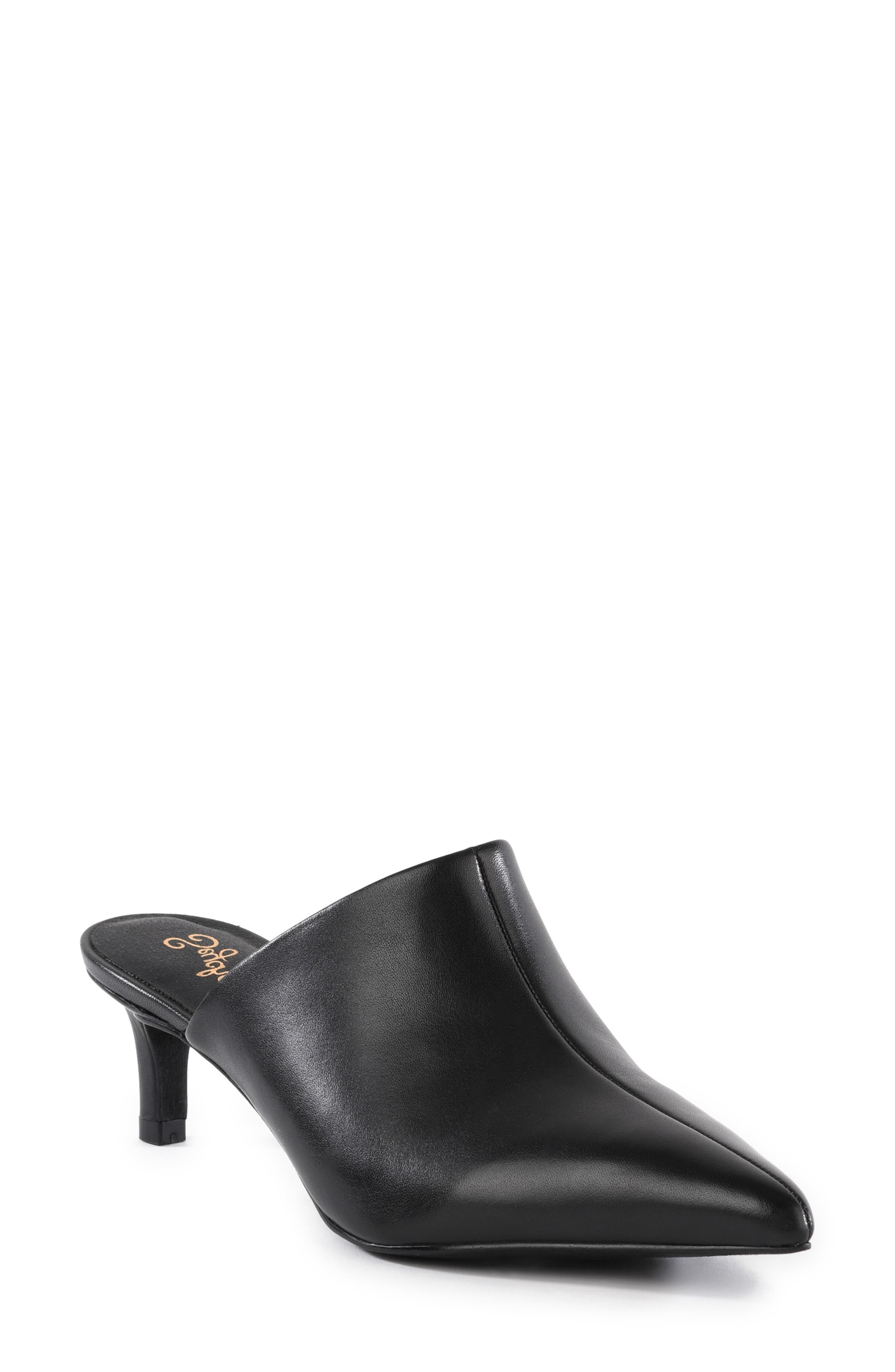 Seychelles Stefani Pointed Toe Mule, Main, color, Black