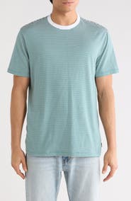 AG Bryce Crewneck Stretch Cotton T-Shirt
