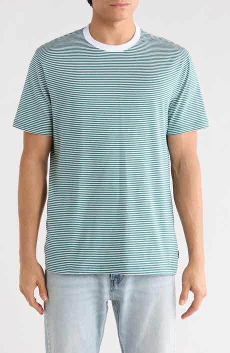 AG Bryce Crewneck Stretch Cotton T-Shirt