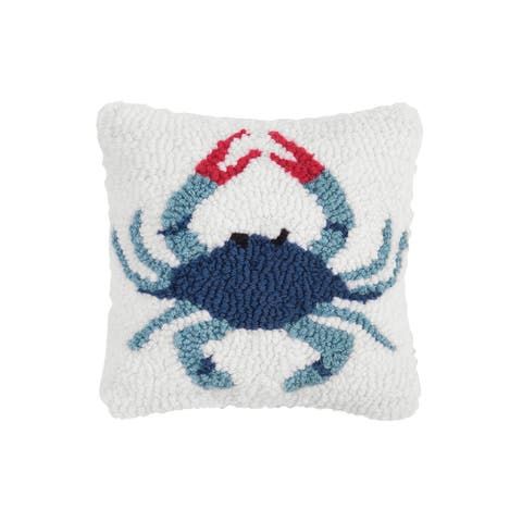 Coastal Hooked Mini Pillows