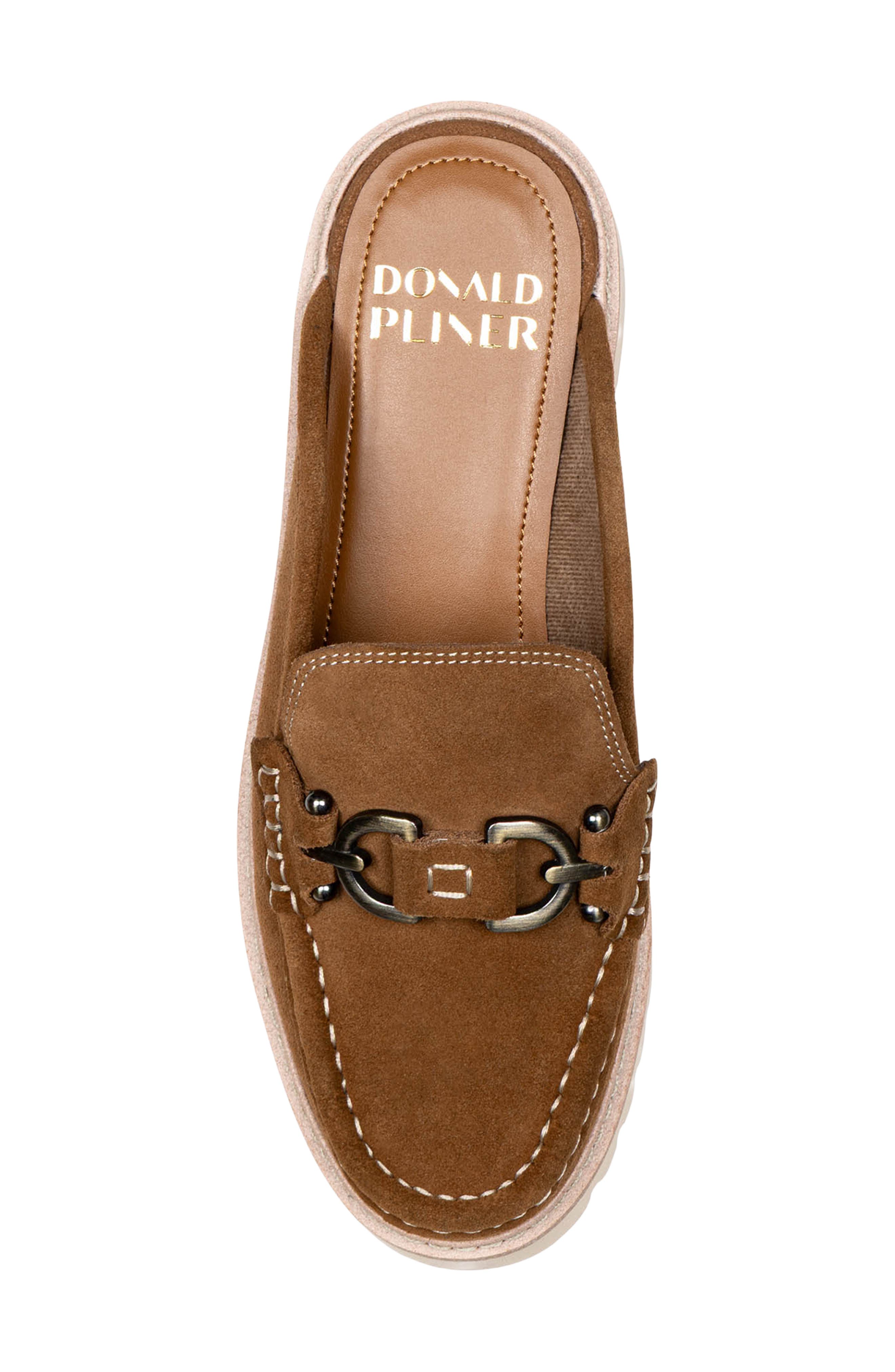 Hassie Bit Loafer Mule, Alternate, color, SADDLE