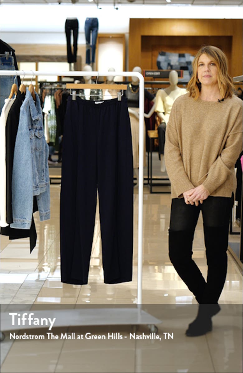 Wide Leg Satin Pants, sales video thumbnail