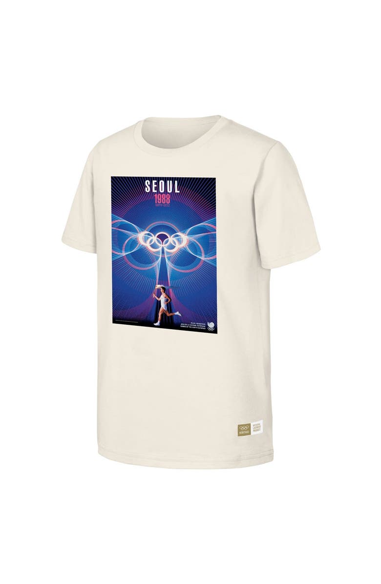 Outerstuff Men's  Natural 1988 Seoul Games Olympic Heritage T-Shirt, Alternate, color, 