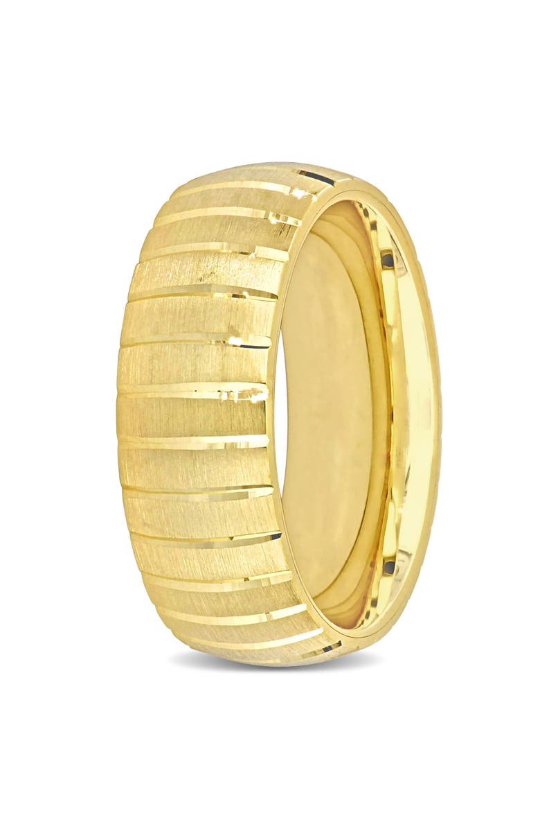 Julianna B. 7mm Brushed Finish Wedding Band 14k, Alternate, color, 14K Gold
