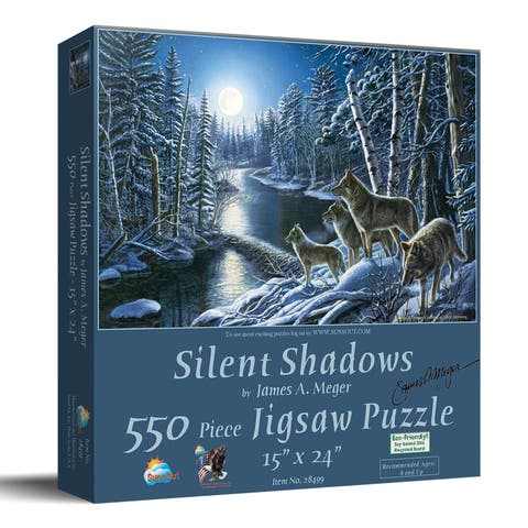 Silent Shadows 550 piece Jigsaw Puzzle for Adults