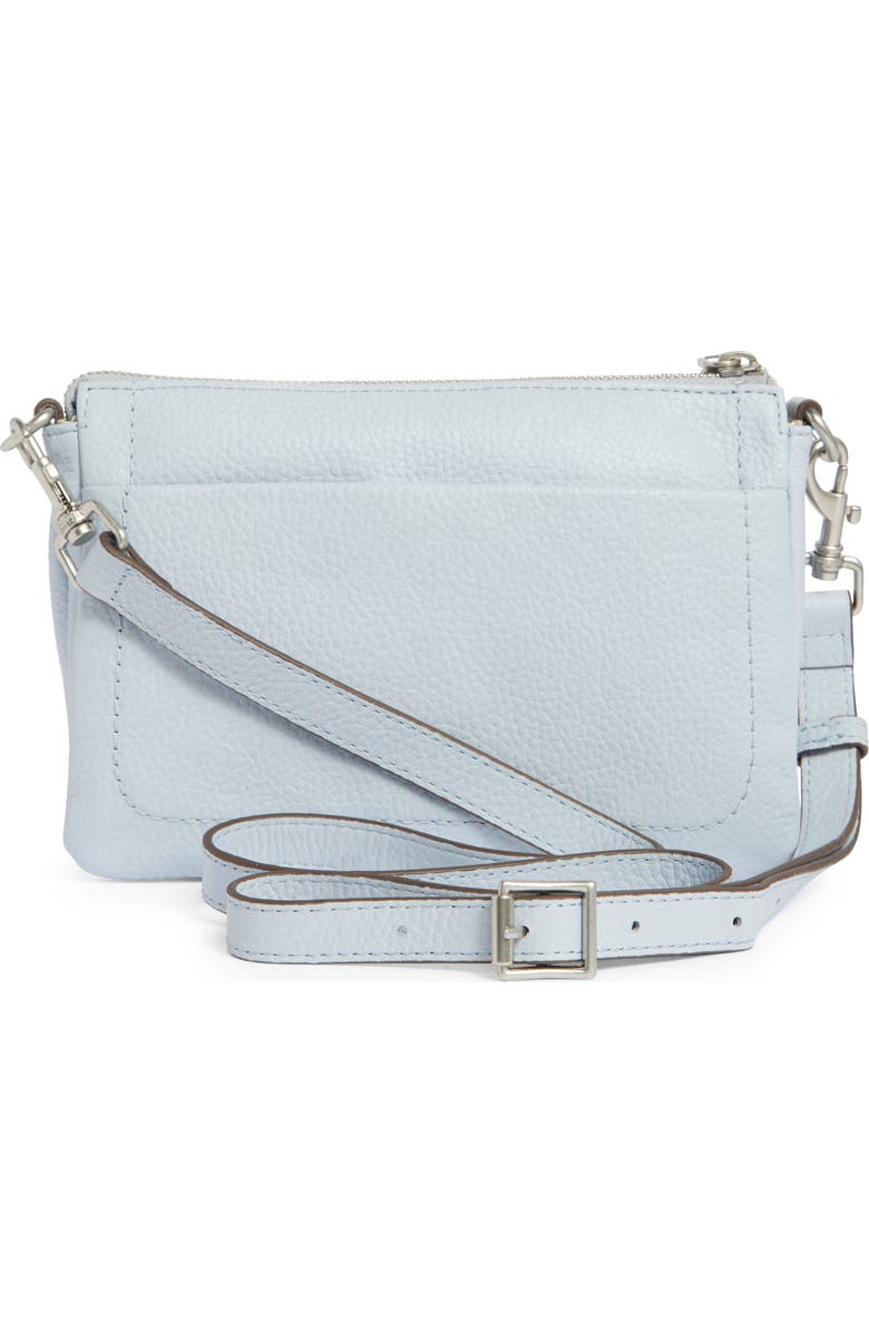 AIMEE Madrid Leather Crossbody Bag, Alternate, color, Breeze Blue