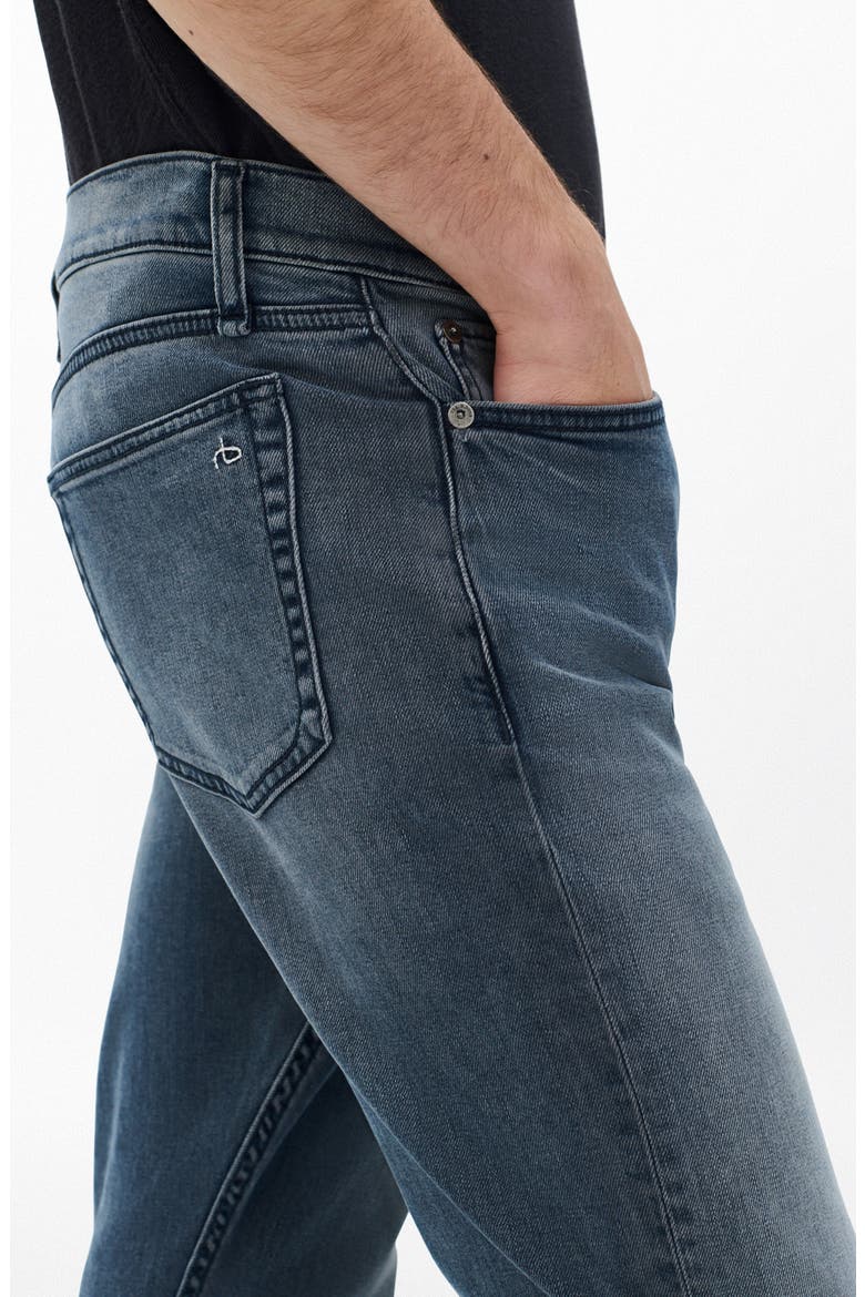 Fit 2 Authentic Stretch Slim Fit Jeans, Alternate, color, TRENT