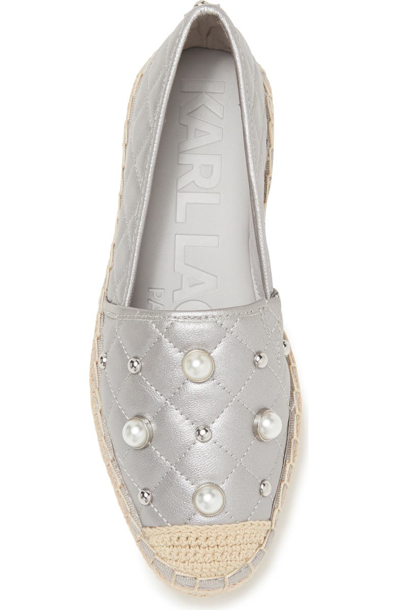 KARL LAGERFELD PARIS Beatrix Platform Espadrille, Alternate, color,