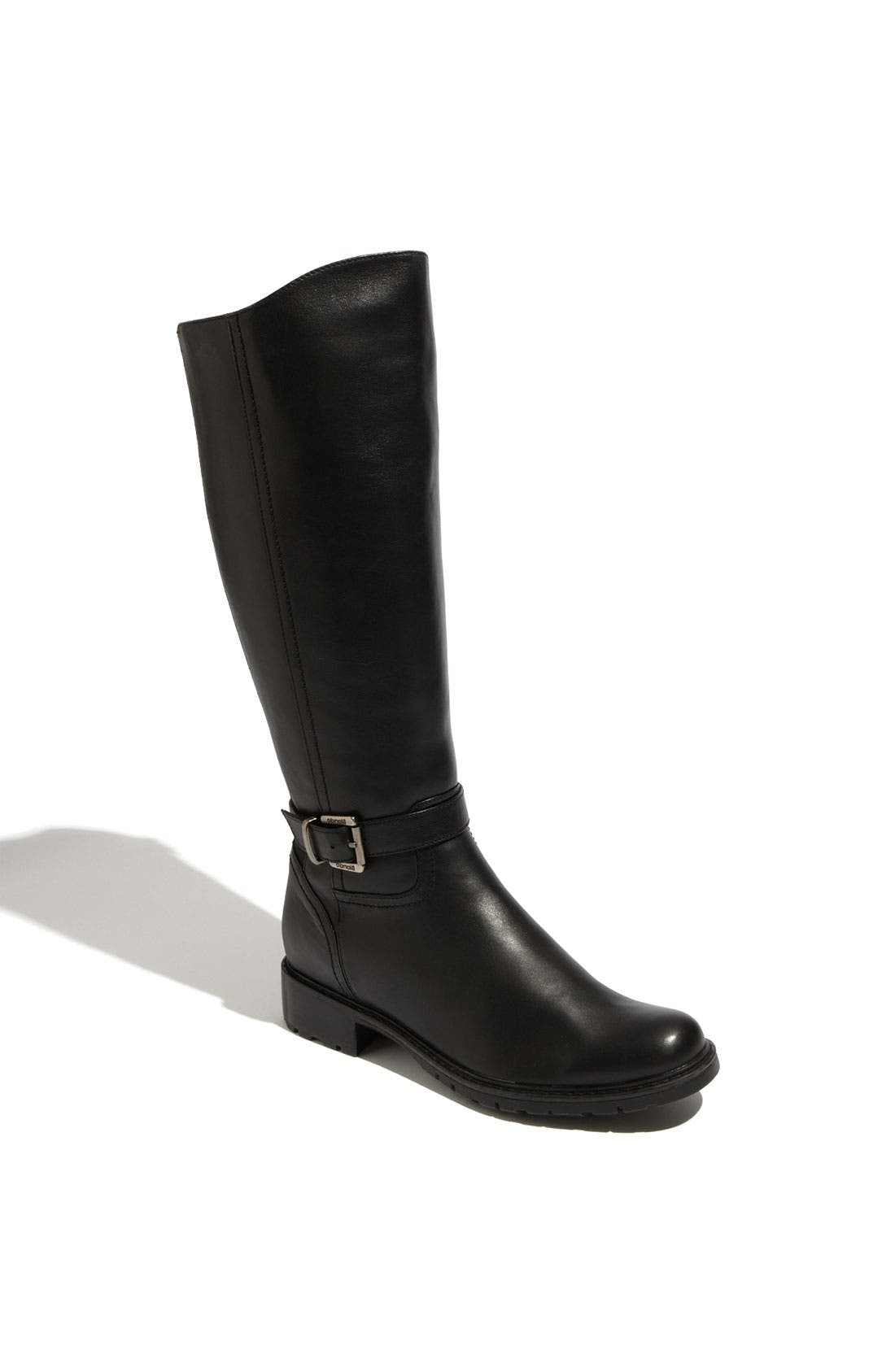 'Viviane' Waterproof Boot, Main, color, BLACK