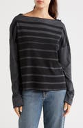 GO COUTURE Boat Neck Sweater
