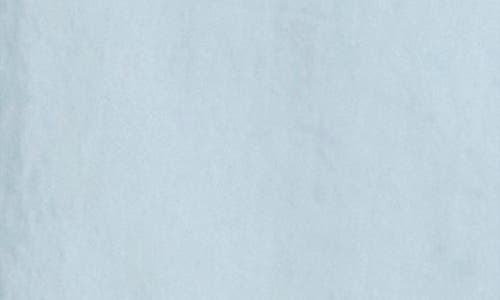 Vince Cap Sleeve Cotton Button-up Shirt In Blue