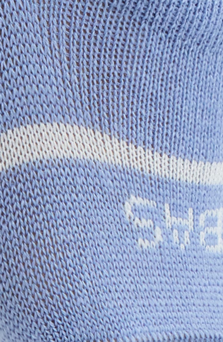 Bombas Merino Wool Cushioned No-Show Socks, Alternate, color, Blue Smoke