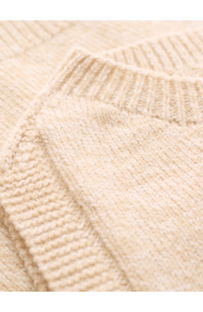 Celtic & Co. Zip Through Sleeveless Cardigan, Alternate, color, Oatmeal