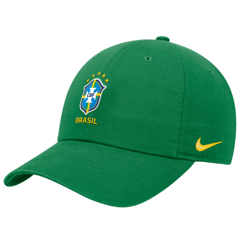 Men's Nike  Green Brazil National Team Club Adjustable Hat