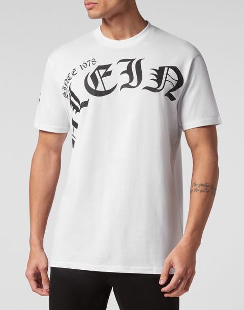 T-Shirt Round Neck Gothic Plein Men