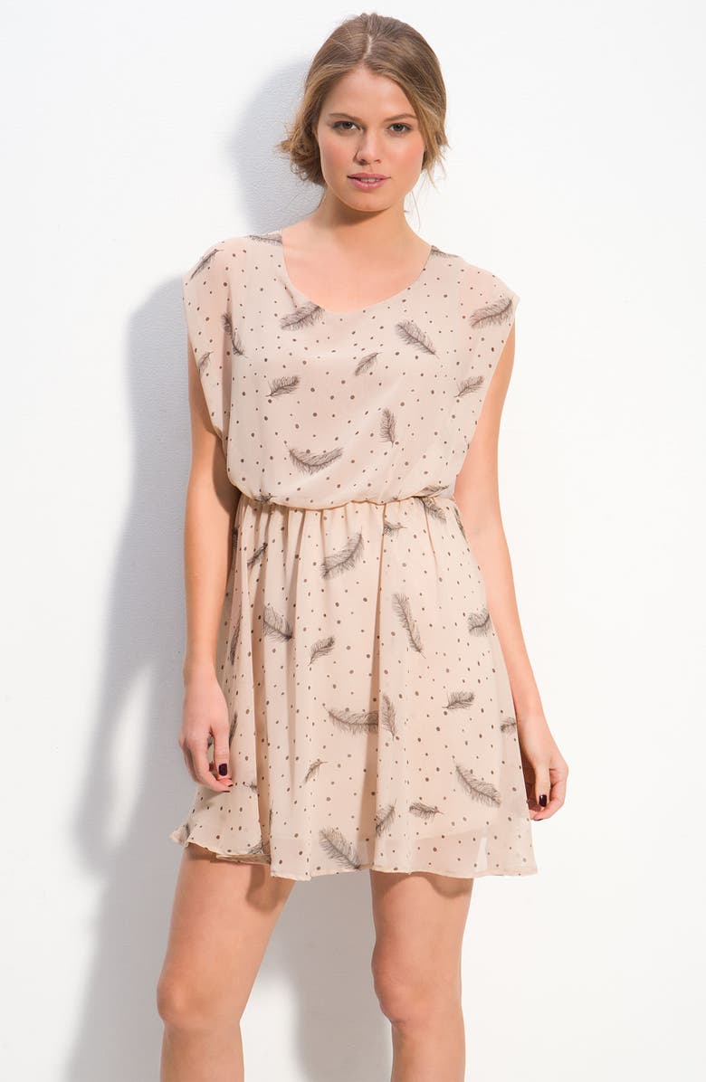 All in Favor Harper' Chiffon Dress, Main, color, 