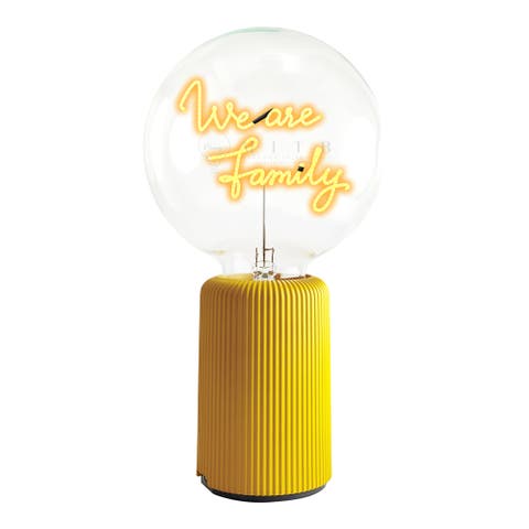 We Are Family Portable Table Lamp