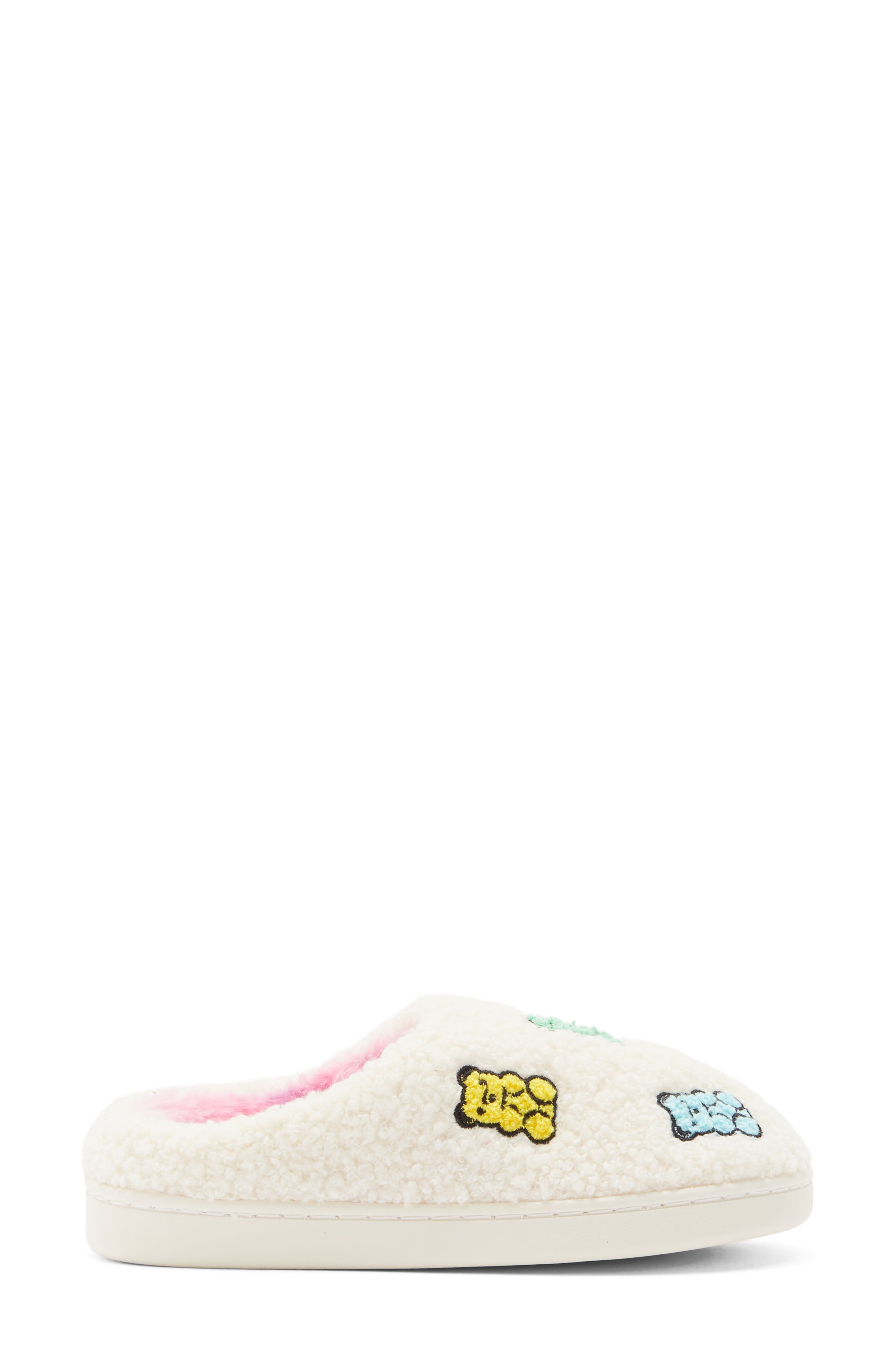 Kids' Gummy Bear Slipper, Alternate, color, IVORY MULTI