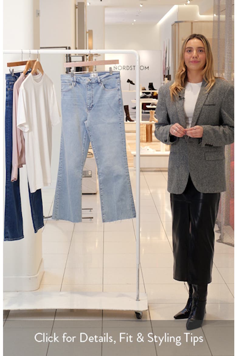The Reboot High Waist Crop Flare Jeans video