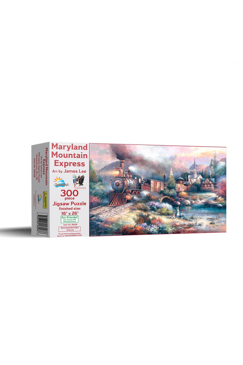 Maryland Mountain Express 300 piece Jigsaw Puzzle for Adults, Main, color, Multicolor