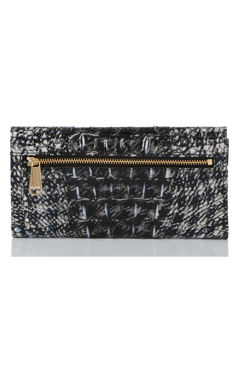 Brahmin Cordelia Croc Embossed Wallet, Alternate, color,
