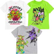 TEENAGE MUTANT NINJA TURTLES Sensory Friendly 3-Pack T-Shirts