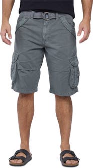 XRAY Belted Bermuda Cargo Shorts