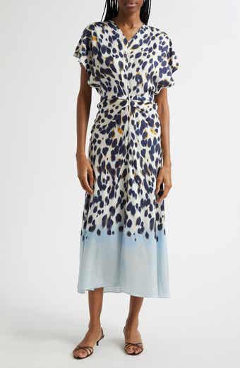 A.L.C. Rem Dot Print A-Line Dress