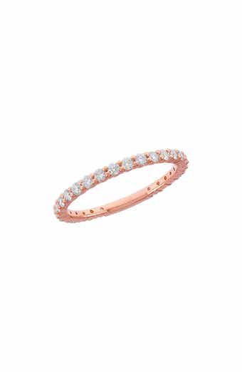 Frankie & Zoe 14K Gold Brilliant Cut Diamond Band Ring