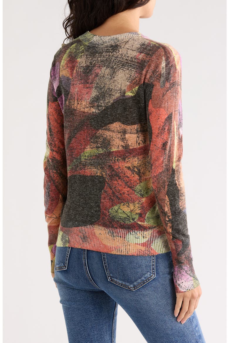 Thin Gauge Crewneck Sweater, Alternate, color, PINK