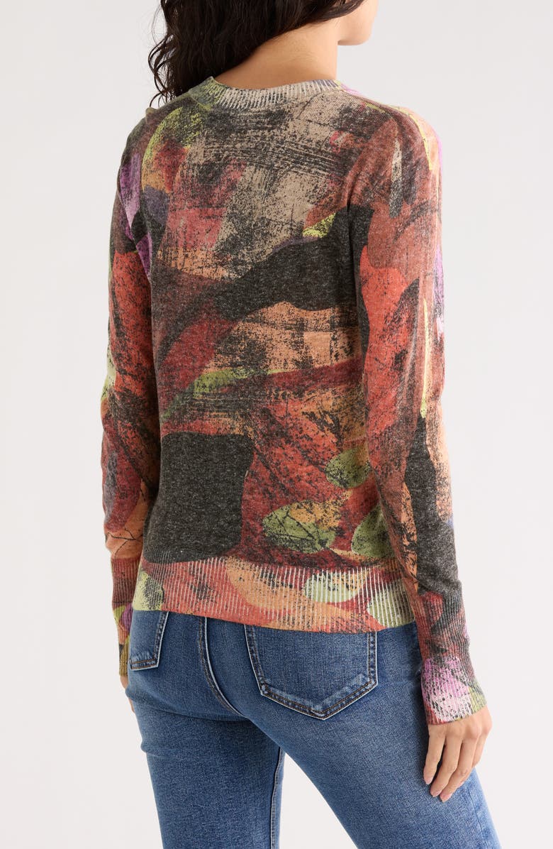 Desigual Thin Gauge Crewneck Sweater, Alternate, color,