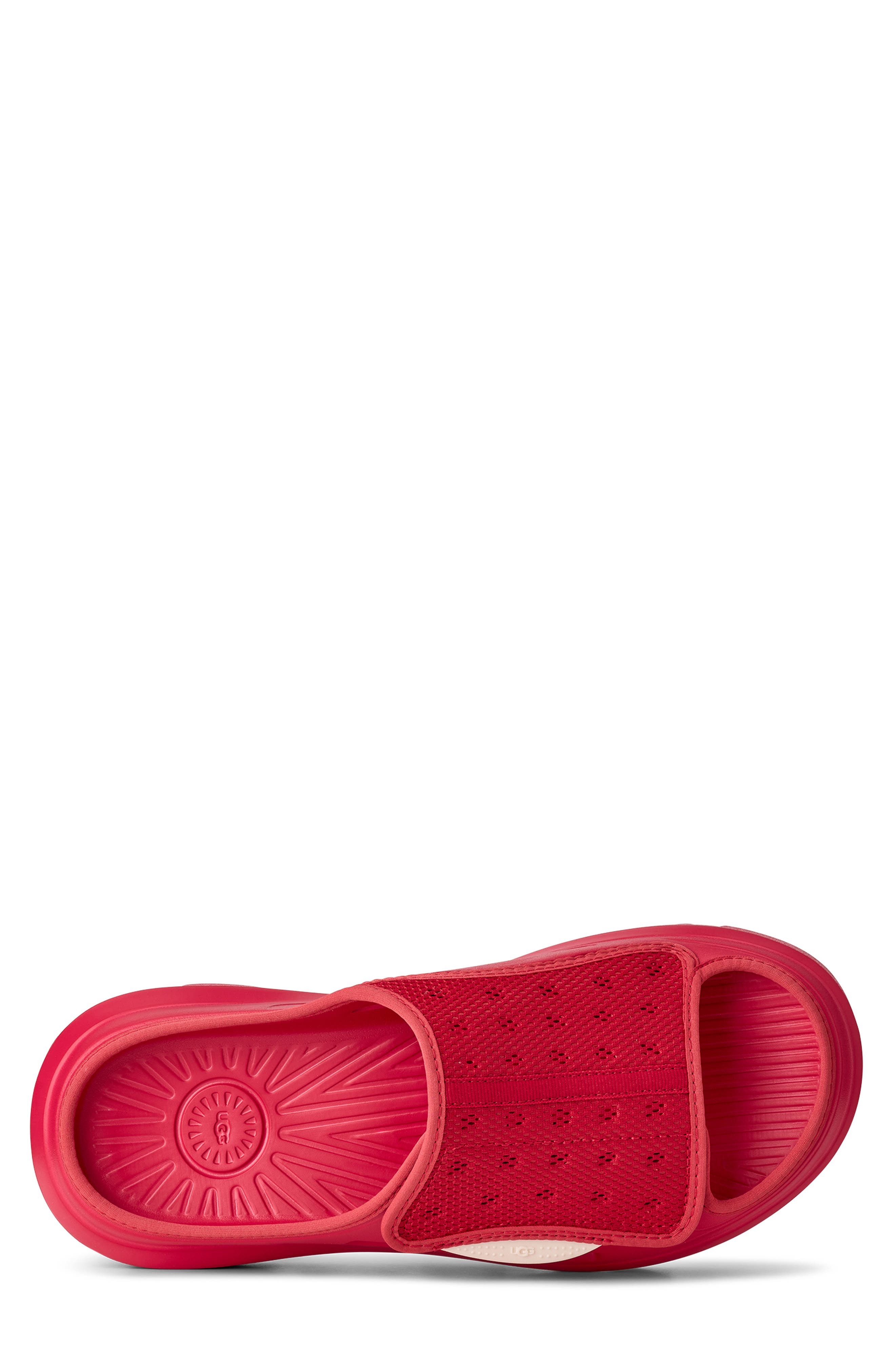 Peakmod Open Toe Sandal, Alternate, color, CHERRY PARFAIT / JASMINE