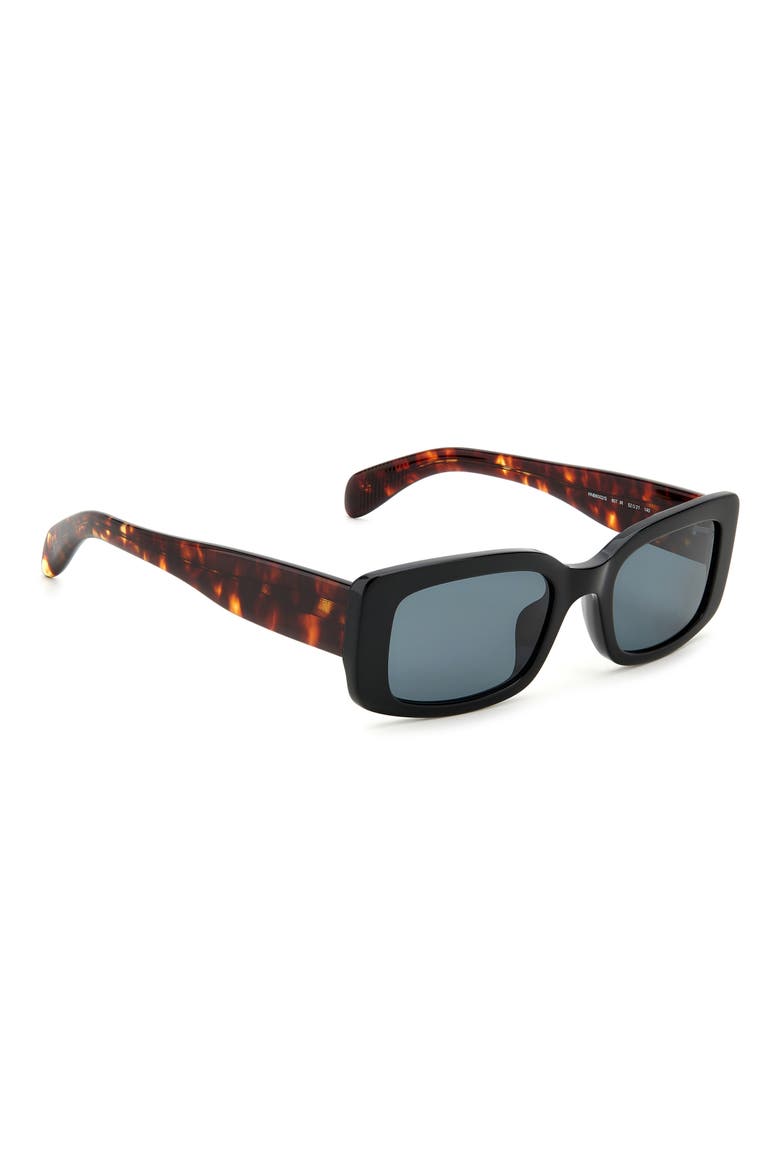 52mm Rectangular Sunglasses, Alternate, color, BLACK/ GREY