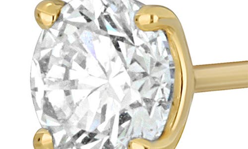 Bony Levy 14k Gold Single Diamond Stud Earring In 14k Yellow Gold