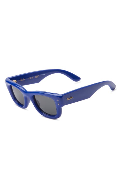 Ray Ban Ray-ban 47mm Small Square Sunglasses In Blue