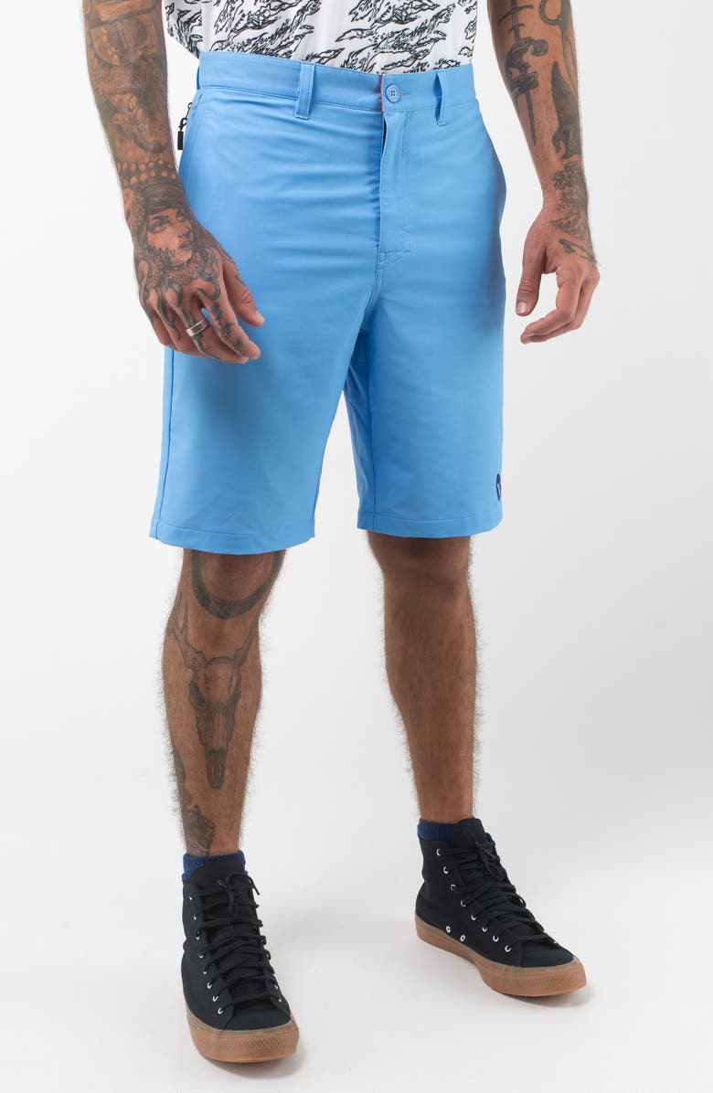 VAST Blues Hybrid Board Shorts, Alternate, color, Soft Blue