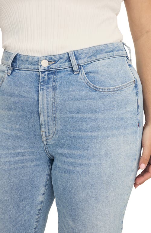 Warp & Weft Warp+weft Ase High Waist Straight Leg Jeans In Outta Sight
