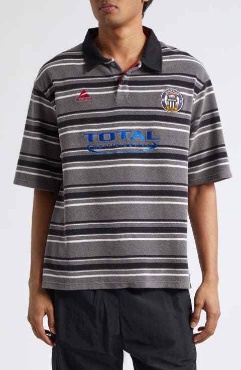 Stripe Oversize Polo