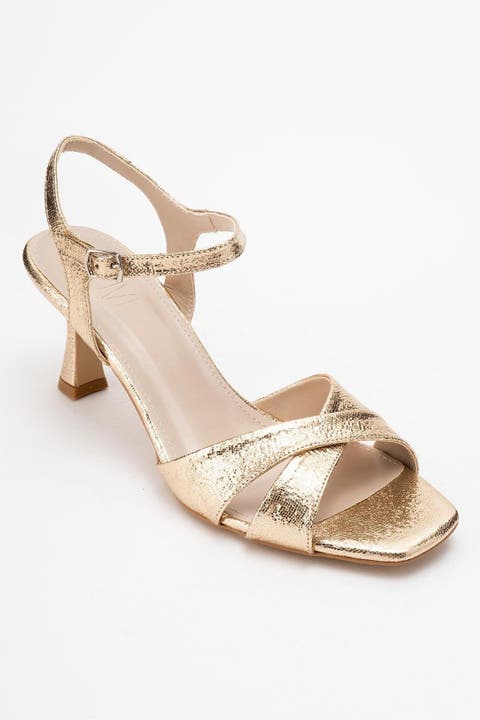 Melin Cross Strap Stiletto Sandal