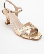 Prologue Shoes Melin Cross Strap Stiletto Sandal